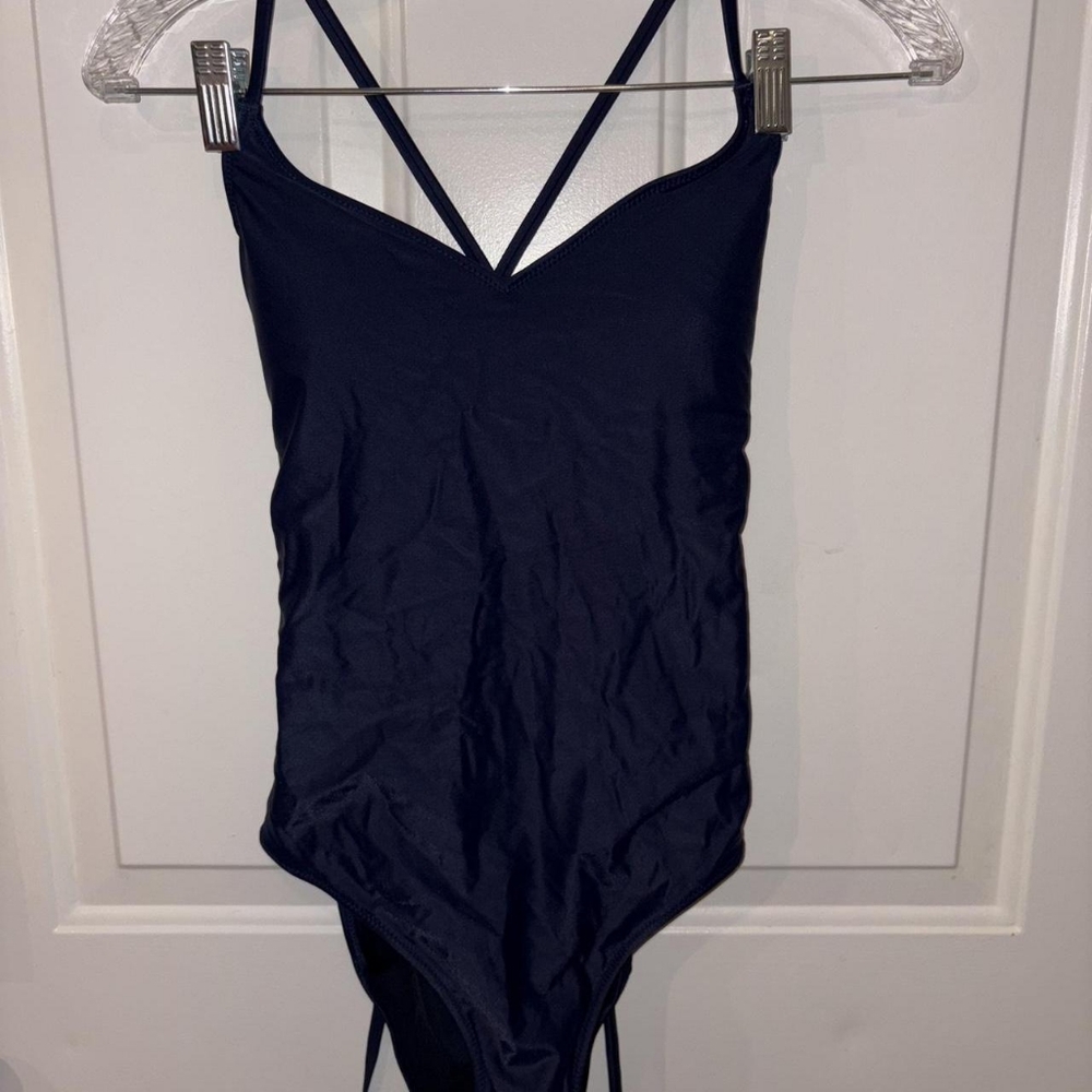 Aerie Navy One Piece Swimsuit